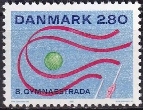 DÄNEMARK 1987 Mi-Nr. 897 ** MNH