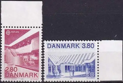 DÄNEMARK 1987 Mi-Nr. 895/96 ** MNH