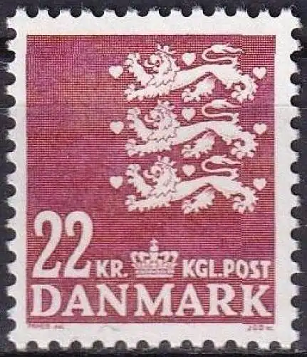 DÄNEMARK 1987 Mi-Nr. 888 ** MNH