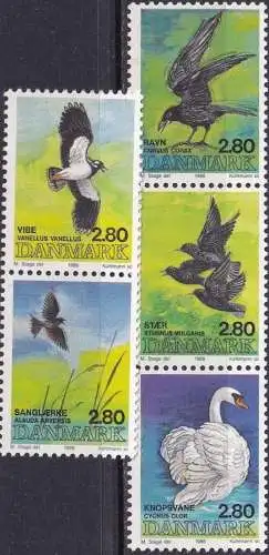 DÄNEMARK 1986 Mi-Nr. 872/76 ** MNH