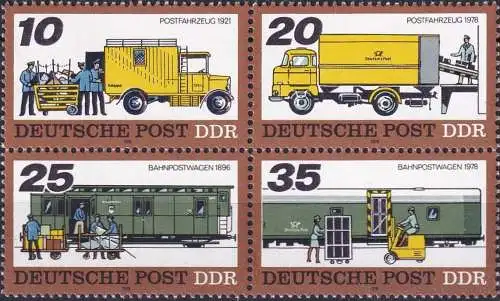 DDR 1978 Mi-Nr. 2299/02 Zusammendruck ** MNH