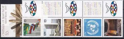 UNO NEW YORK 2003 Mi-Nr. Block 23/945 kompletter Jahrgang/complete year set ** MNH