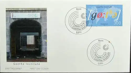 DEUTSCHLAND 2001 Mi-Nr. 2181 FDC