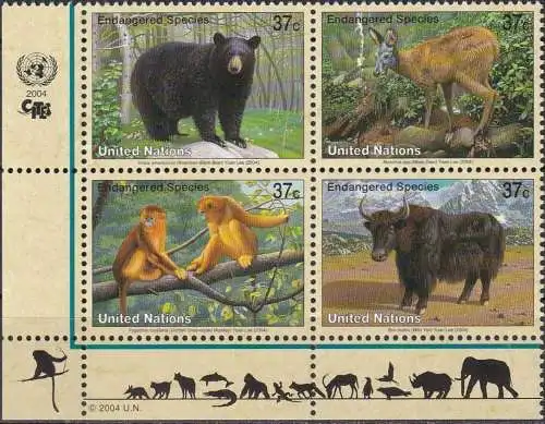 UNO NEW YORK 2004 Mi-Nr. 946/49 ** MNH