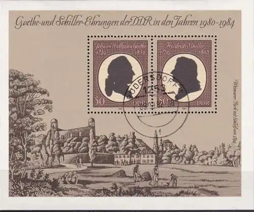 DDR 1982 Mi-Nr. Block 66 o used - aus Abo