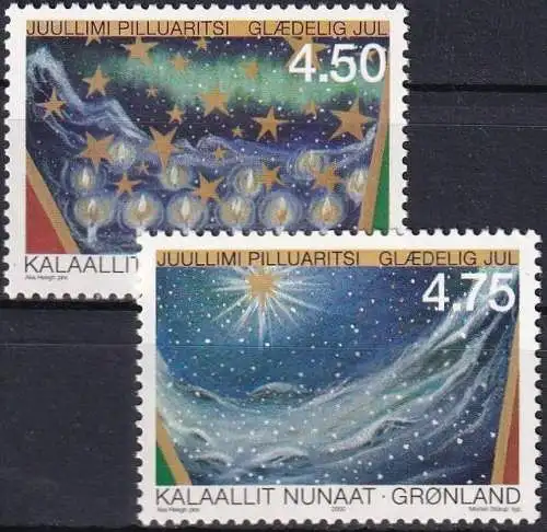 GRÖNLAND 2000 Mi-Nr. 359/60 ** MNH