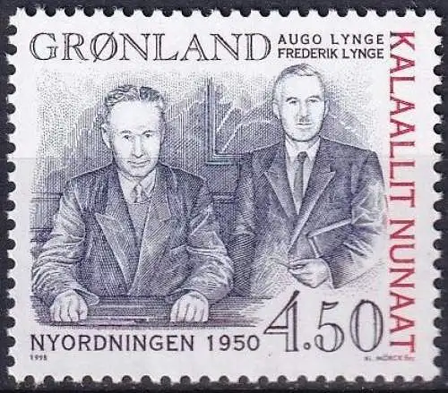 GRÖNLAND 1998 Mi-Nr. 315 ** MNH