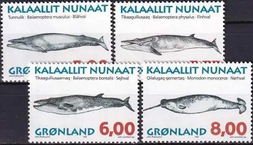 GRÖNLAND 1997 Mi-Nr. 305/08y ** MNH