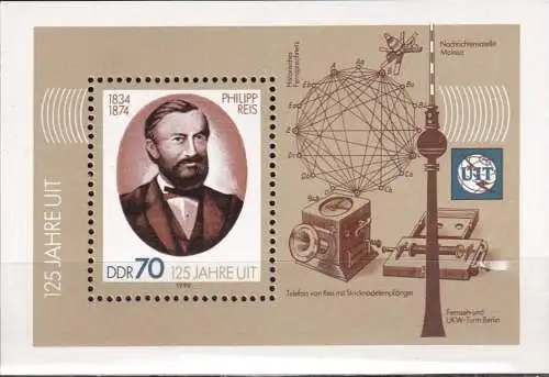 DDR 1990 Mi-Nr. Block 101 ** MNH