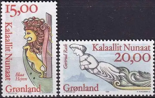 GRÖNLAND 1996 Mi-Nr. 294/95 ** MNH