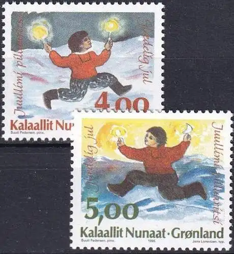 GRÖNLAND 1995 Mi-Nr. 279/80 ** MNH