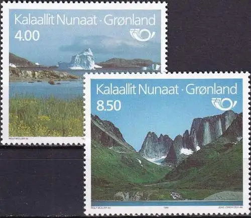 GRÖNLAND 1995 Mi-Nr. 260/61 ** MNH