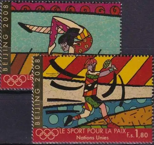 UNO GENF 2008 Mi-Nr. 602/03 ** MNH