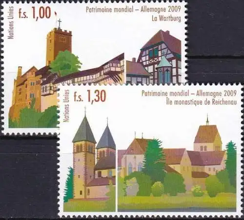 UNO GENF 2009 Mi-Nr. 644/45 ** MNH