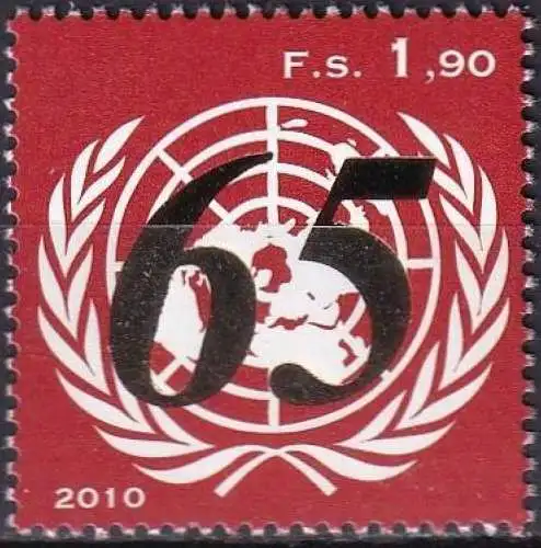 UNO GENF 2010 Mi-Nr. 719 ** MNH