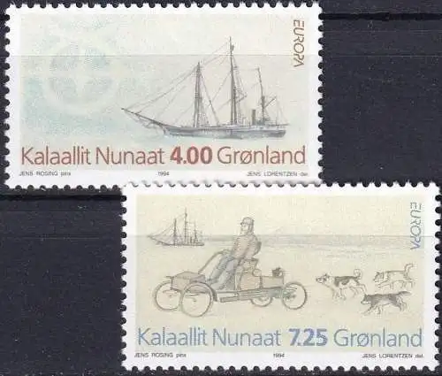 GRÖNLAND 1994 Mi-Nr. 247/48 ** MNH