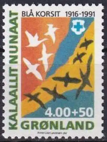 GRÖNLAND 1991 Mi-Nr. 220 ** MNH