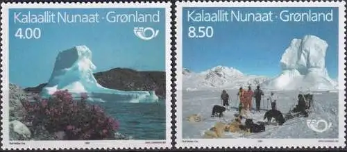 GRÖNLAND 1991 Mi-Nr. 217/18 ** MNH