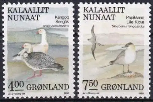 GRÖNLAND 1990 Mi-Nr. 199/00 ** MNH