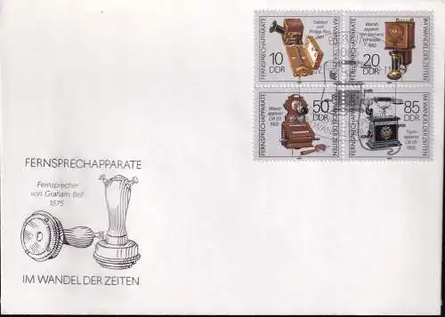 DDR 1989 Mi-Nr. 3226/29 FDC