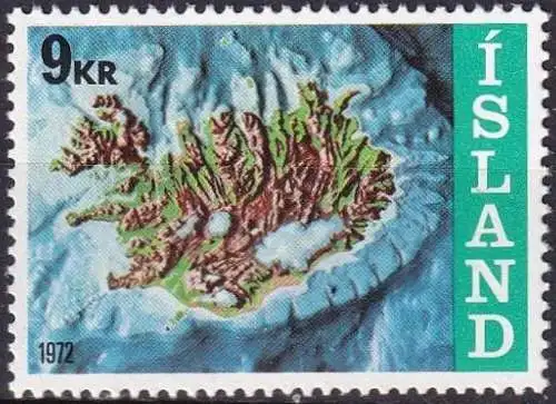 ISLAND 1972 Mi-Nr. 468 ** MNH