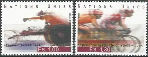 UNO GENF 2005 Mi-Nr. 516/17 ** MNH