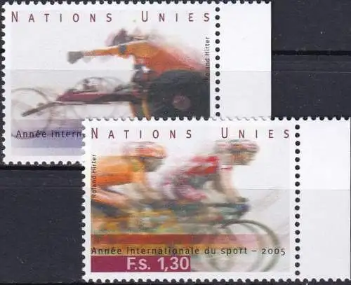 UNO GENF 2005 Mi-Nr. 516/17 ** MNH