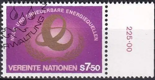 UNO WIEN 1981 Mi-Nr. 20 o used - aus Abo