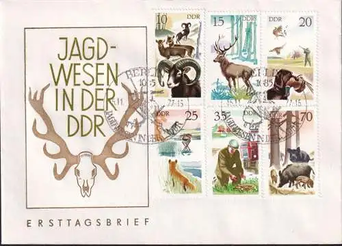 DDR 1977 Mi-Nr. 2270/75 FDC