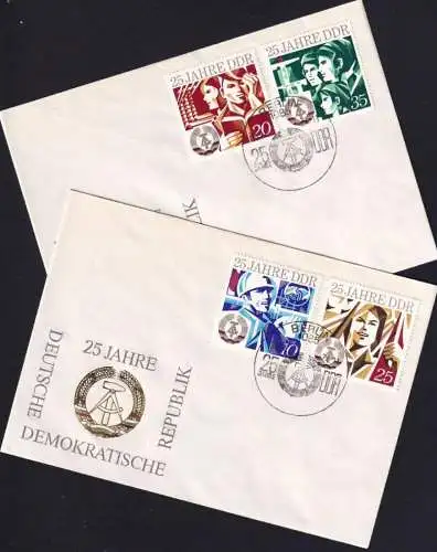 DDR 1974 Mi-Nr. 1949/52 FDC