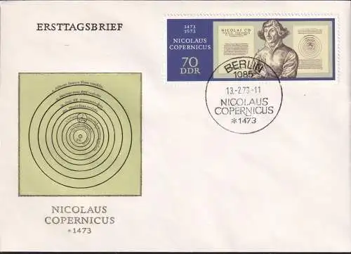 DDR 1973 Mi-Nr. 1828 FDC