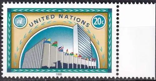 UNO NEW YORK 1995 Mi-Nr. 691 ** MNH