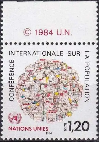 UNO GENF 1984 Mi-Nr. 119 ** MNH