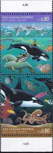 UNO GENF 1992 Mi-Nr. 213/14 ** MNH