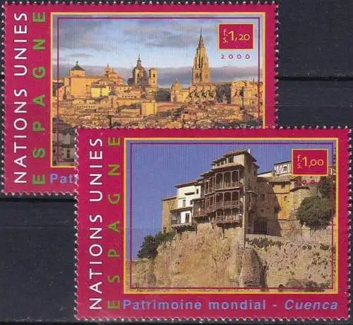 UNO GENF 2000 Mi-Nr. 399/00 ** MNH