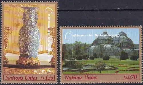 UNO GENF 1998 Mi-Nr. 352/53 ** MNH