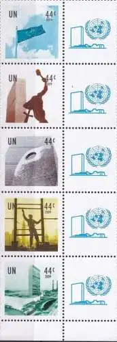 UNO NEW YORK 2009 Mi-Nr. 1149/53 ** MNH