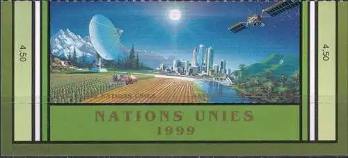 UNO GENF 1999 Mi-Nr. 373/74 ** MNH