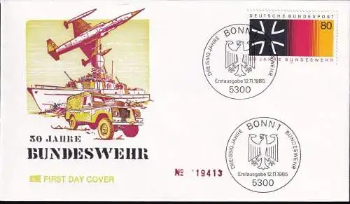 DEUTSCHLAND 1985 Mi-Nr. 1266 FDC