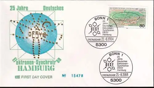 DEUTSCHLAND 1984 Mi-Nr. 1221 FDC