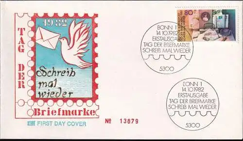 DEUTSCHLAND 1982 Mi-Nr. 1154 FDC