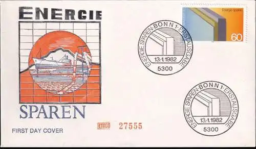 DEUTSCHLAND 1982 Mi-Nr. 1119 FDC