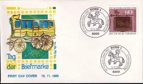 DEUTSCHLAND 1980 Mi-Nr. 1065 FDC