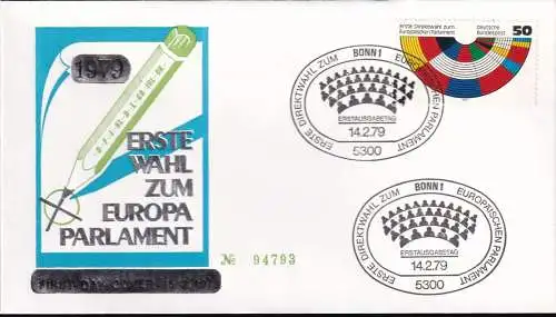 DEUTSCHLAND 1979 Mi-Nr. 1002 FDC