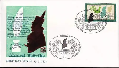 DEUTSCHLAND 1975 Mi-Nr. 842 FDC