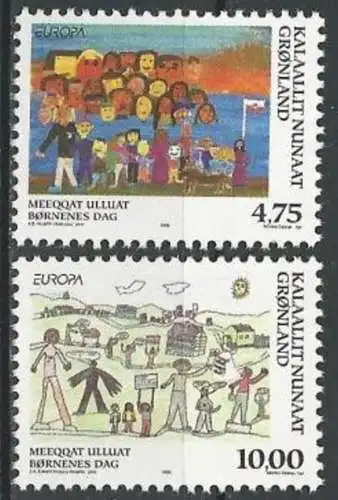 GRÖNLAND 1998 Mi-Nr. 323/24 ** MNH - CEPT