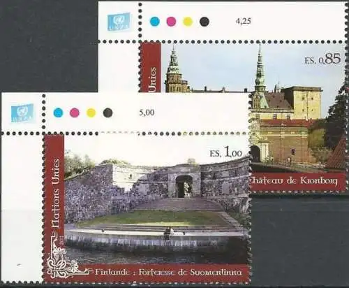 UNO GENF 2011 Mi-Nr. 769/70 ** MNH