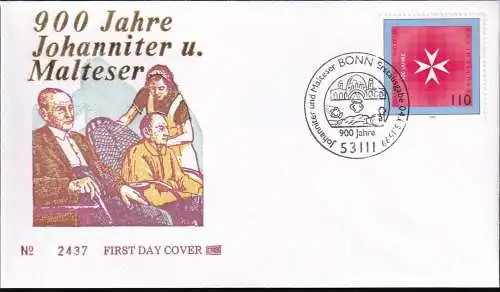 DEUTSCHLAND 1999 Mi-Nr. 2047 FDC