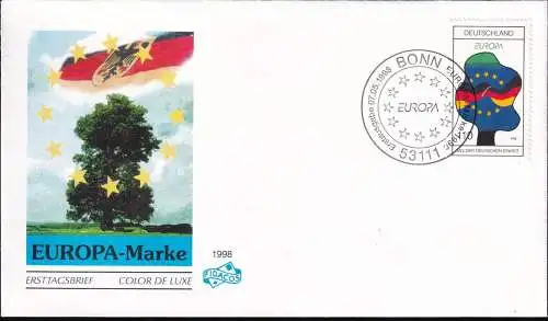 DEUTSCHLAND 1998 Mi-Nr. 1985 FDC