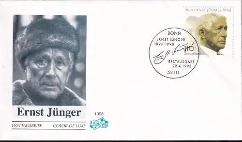 DEUTSCHLAND 1998 Mi-Nr. 1984 FDC